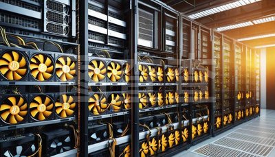 A vast mining farm leveraging Canada's cool climate for efficient cryptocurrency mining